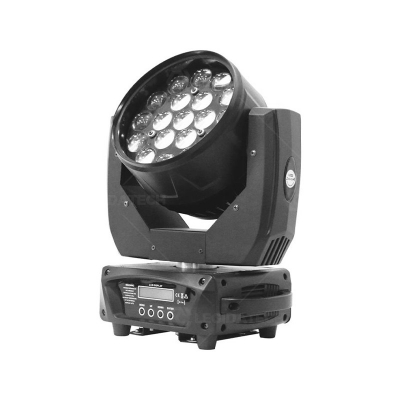 19 × 15W LED Moving Head Zoom Wash Light   LLT-1915