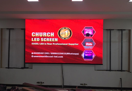P1.92 Indoor LED Fixed Screen - Nigeria