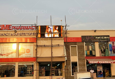 P10 Outdoor LED Billboard Screen - Nigeria