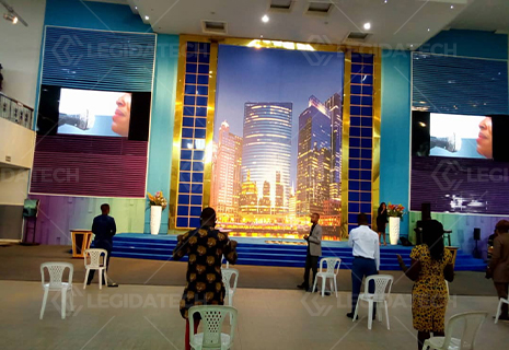 P3.91 Indoor LED Fixed Screen - Nigeria